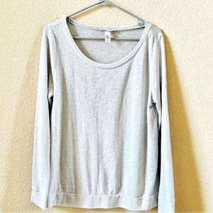 Victoria Secret Light Grey Sweater Size M